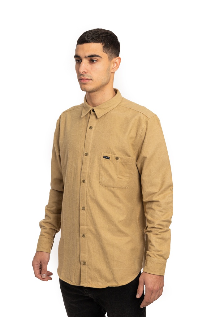 CAMISA ML - BEIGE