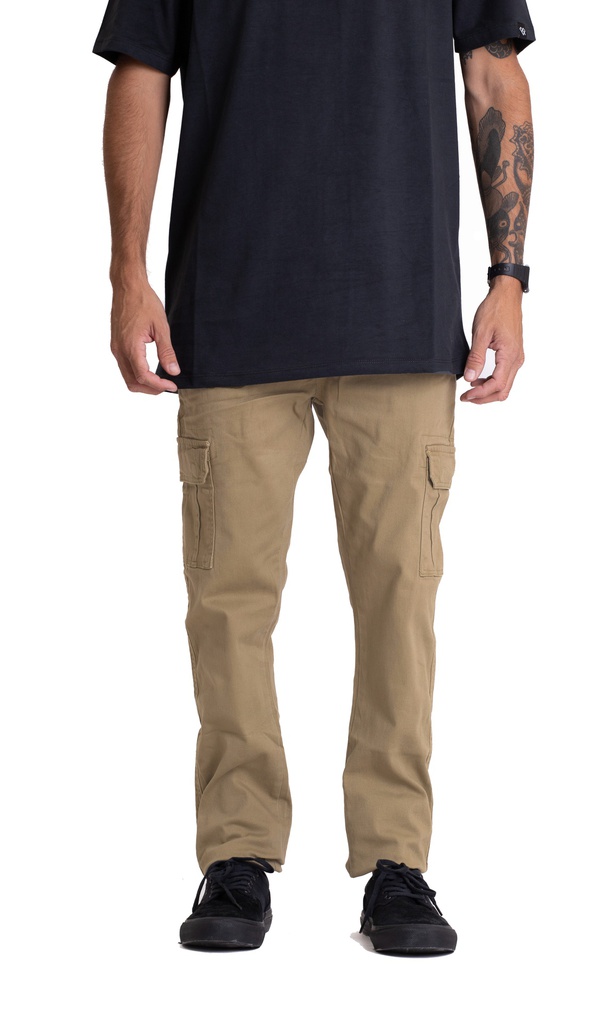 PANTALON CARGO - INDIO