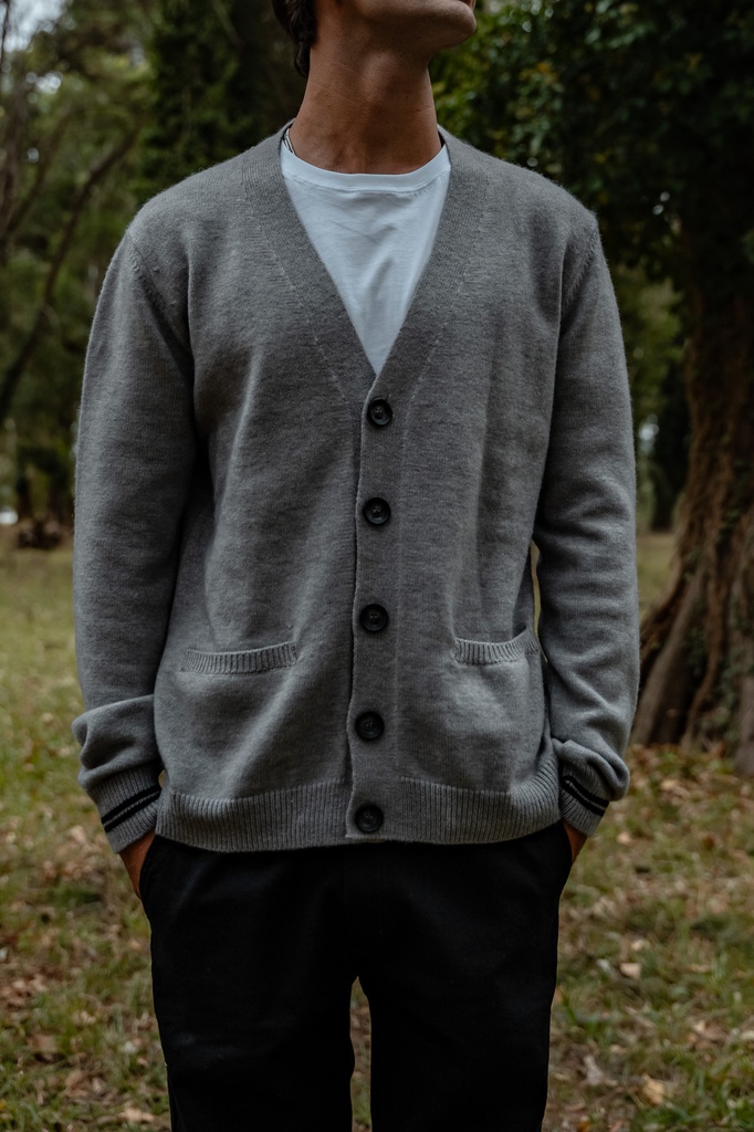 CARDIGAN - SILVER