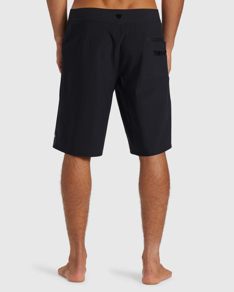 MALLA CINTURA RIGIDA - TAHAA BLACK