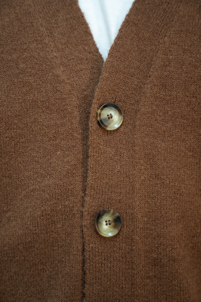 CARDIGAN - BROWN SUGAR
