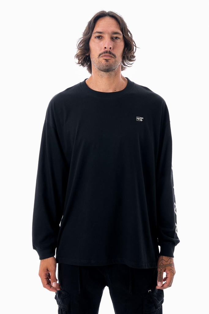 REMERA MANGA LARGA RELAXED - CREW BP