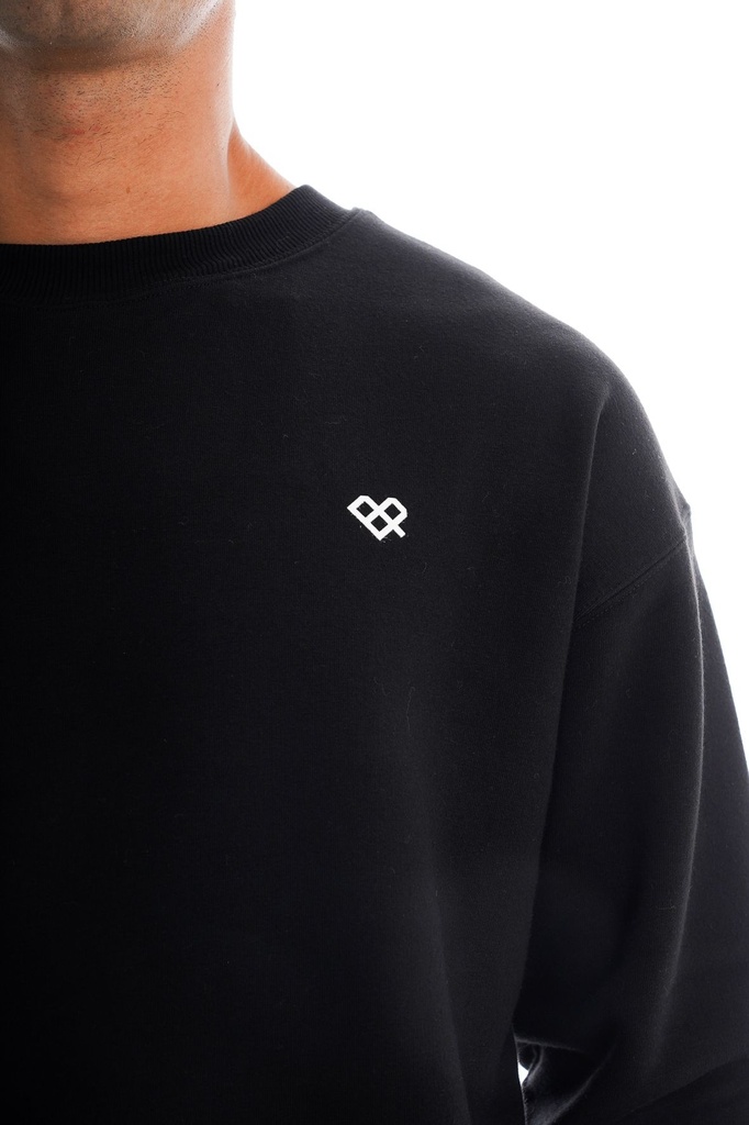 BUZO CUELLO REDONDO RELAXED FIT - ISO FRONT CREW