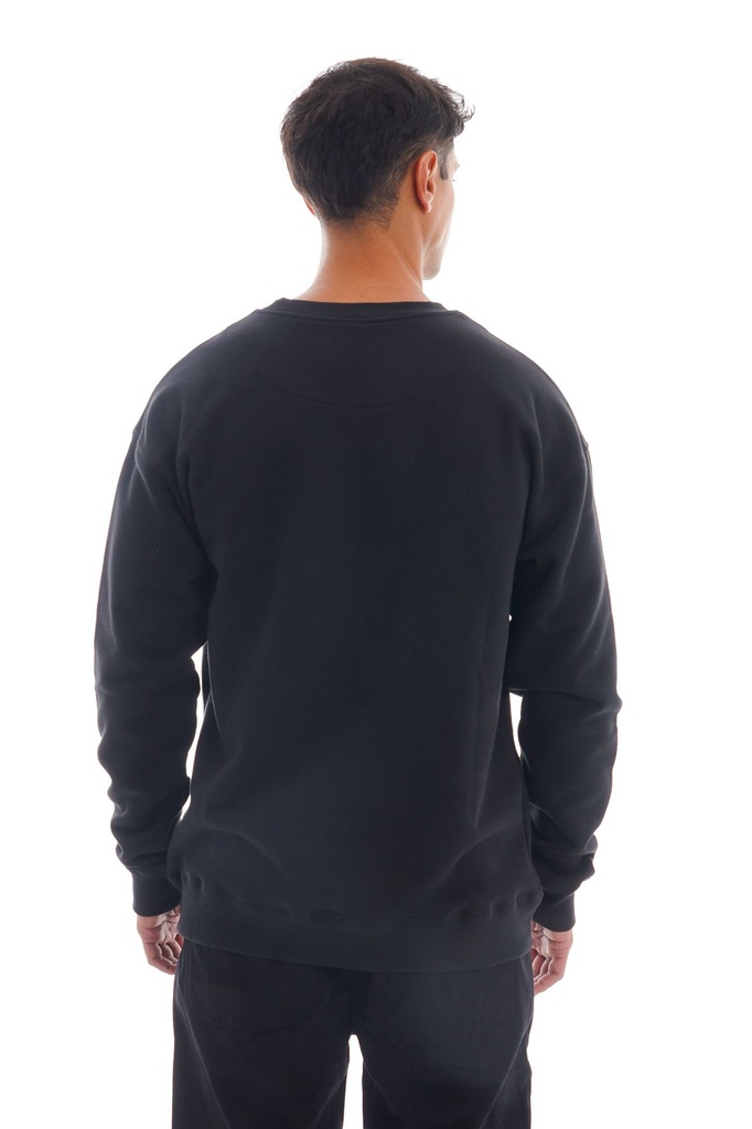 BUZO CUELLO REDONDO RELAXED FIT - ISO FRONT CREW