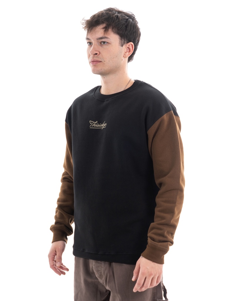 BUZO CUELLO REDONDO RELAXED FIT - ESENCIA COMBI
