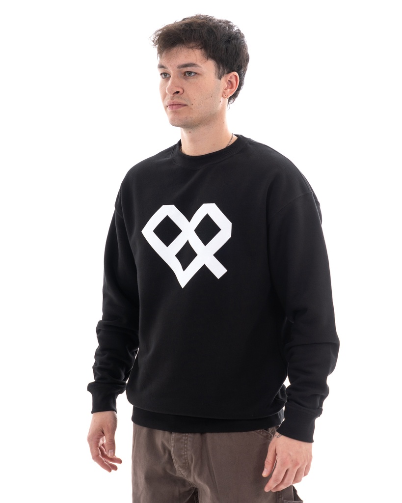 BUZO CUELLO REDONDO RELAXED FIT - BIG ISO FRONT CREW