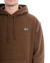 BUZO CANGURO CON CAPUCHA RELAXED FIT - TUNDRA CHOCO