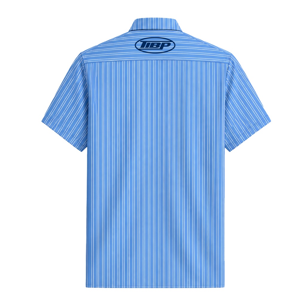 CAMISA MANGA CORTA LOOSE FIT - RAYAS