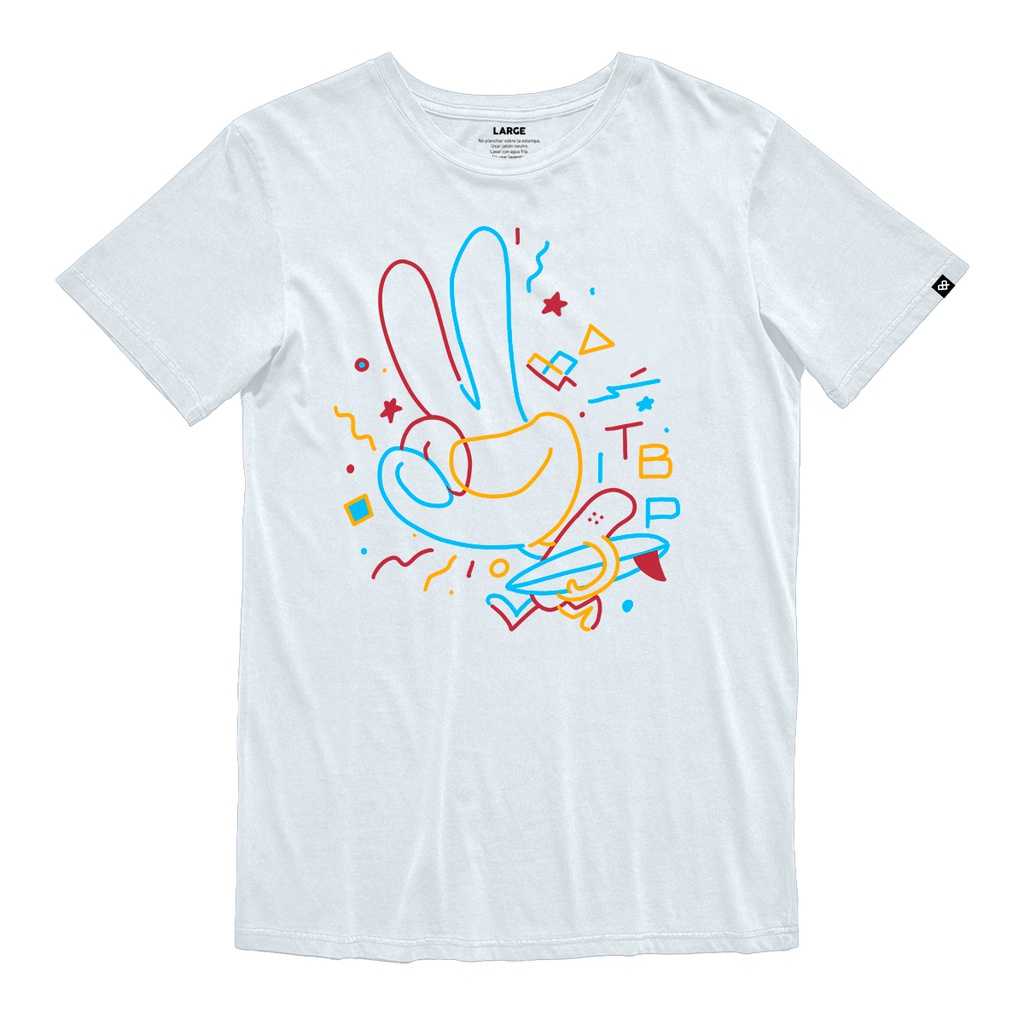 Remera MANGA CORTA - Dedos