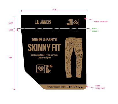 AVIO - TAG PANT SKINNY FIT