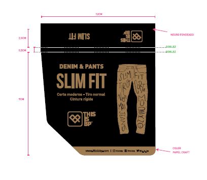 AVIO - TAG PANT SLIM FIT