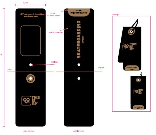 AVIO - TAG SKATEBOARDING PRO 5.5 X 21.5