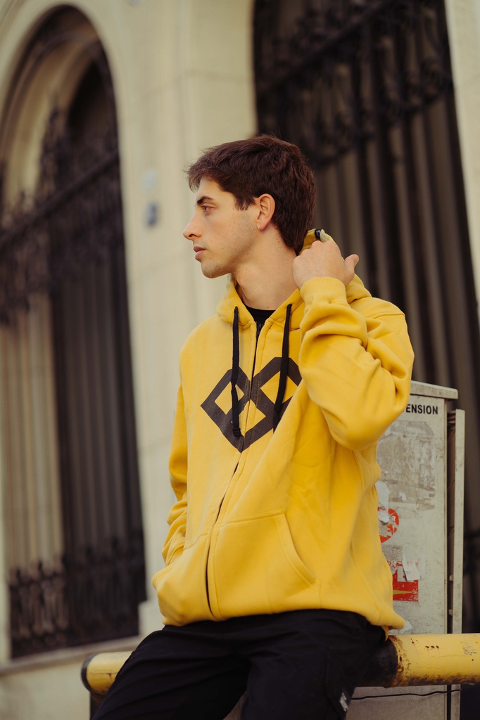CAMPERA CANGURO - ICONZIP2 