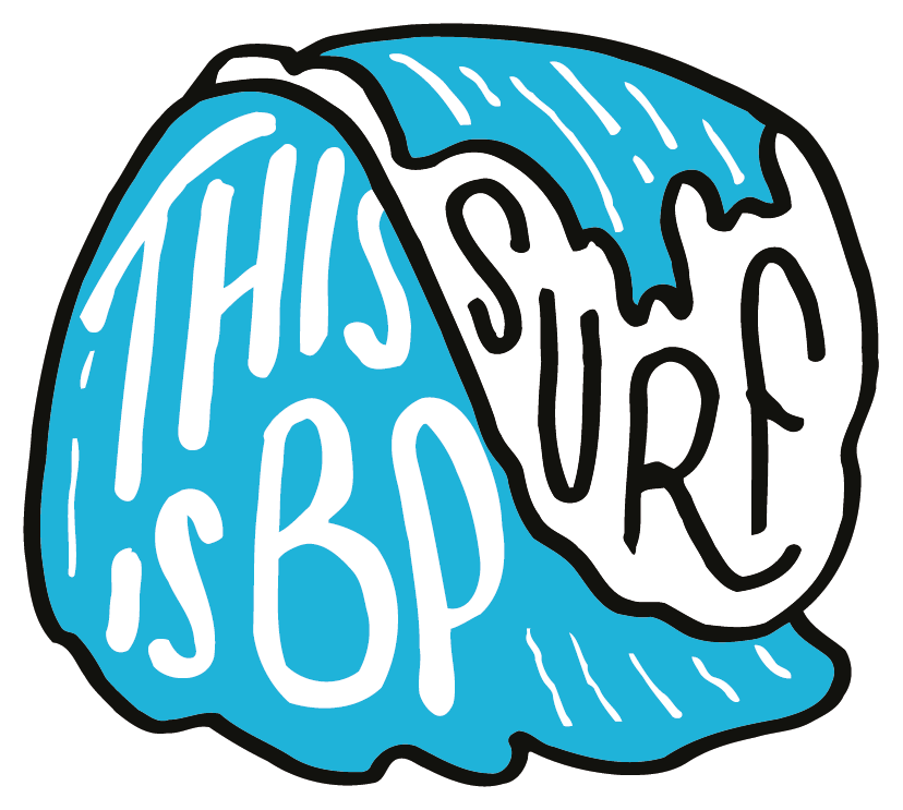 AVIO - ETIQUETA TEJIDA TERMOADHESIVA THIS IS BP SURF