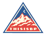 AVIO - ETIQUETA TEJIDA ESCUDO TRIANGULAR THIS IS BP OUTDOOR