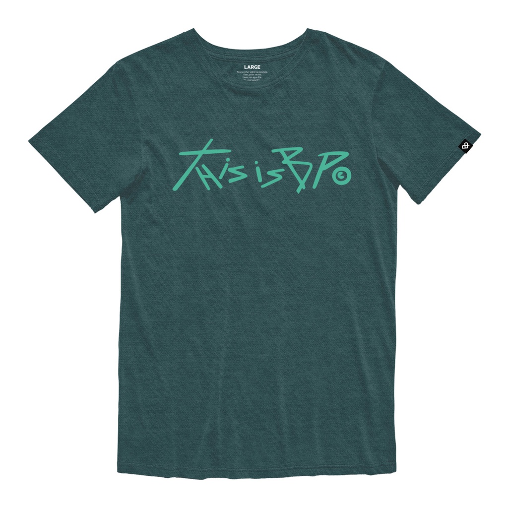 REMERA MANGA CORTA - REMEMBER II STRONG GREEN