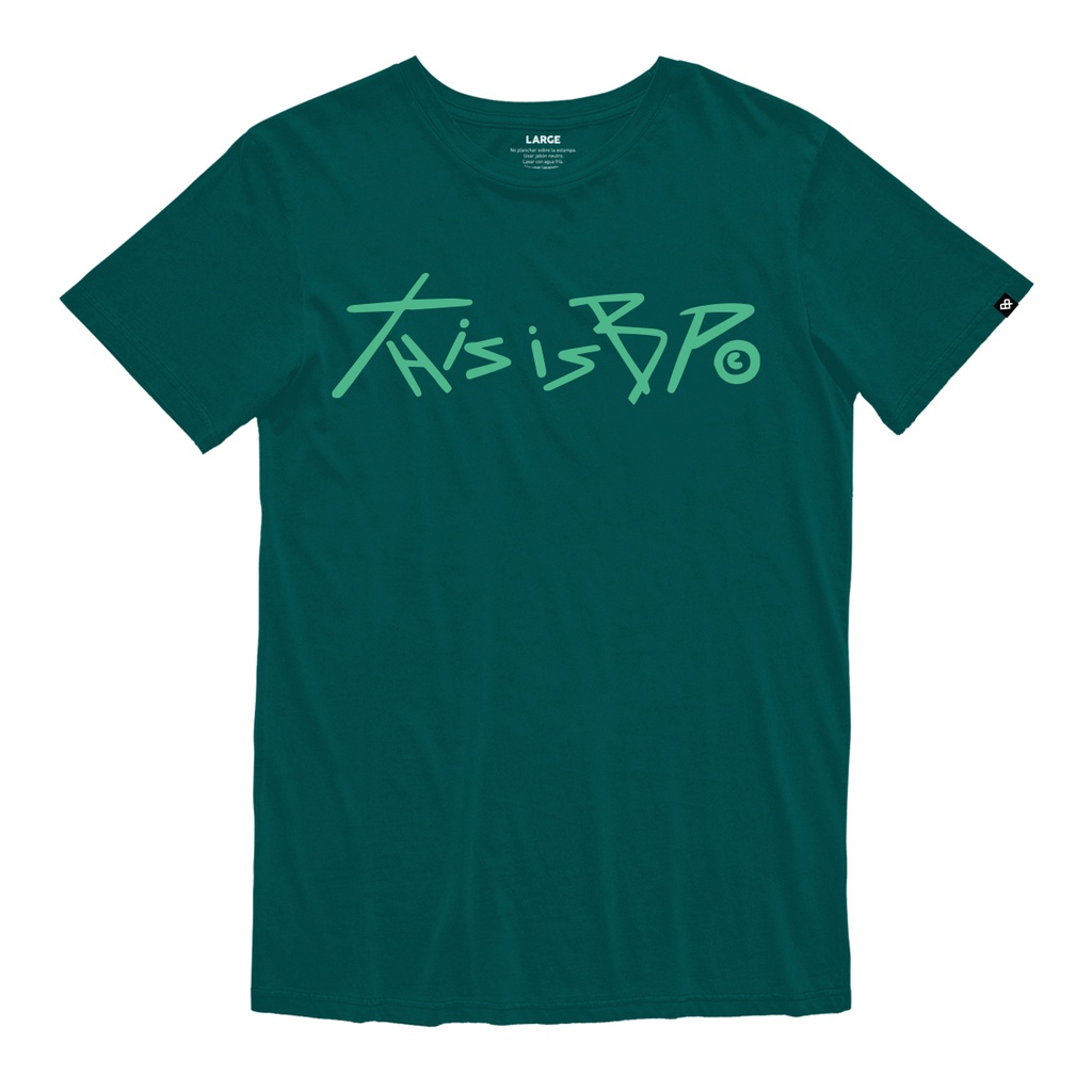 REMERA MANGA CORTA - REMEMBER II GREEN