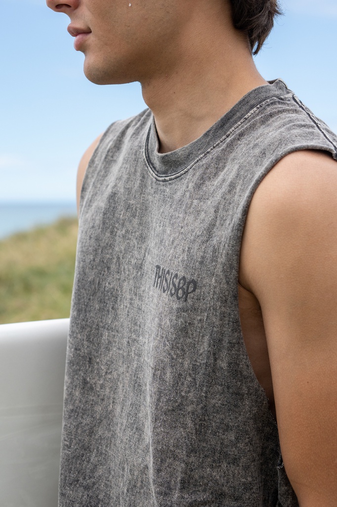 REMERA SIN MANGA - ISO STONE