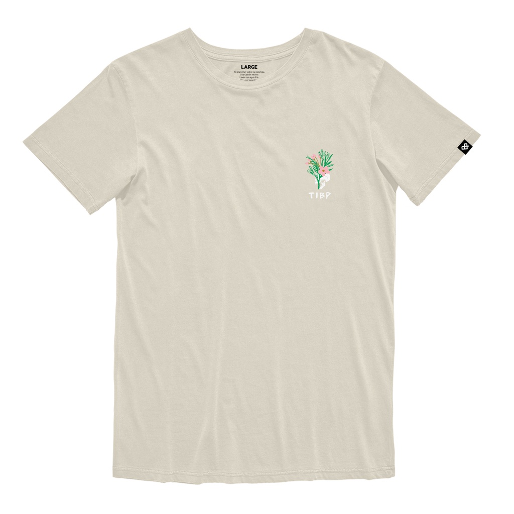 REMERA MC - FLOWERS & BONES