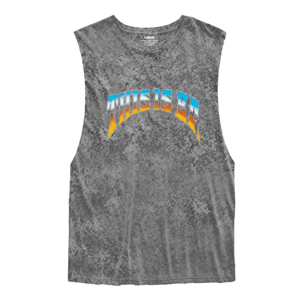 REMERA SIN MANGA RELAXED FIT - BAHIA STONE W