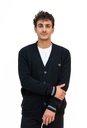 SWEATER CARDIGAN - BLACK MAMBA