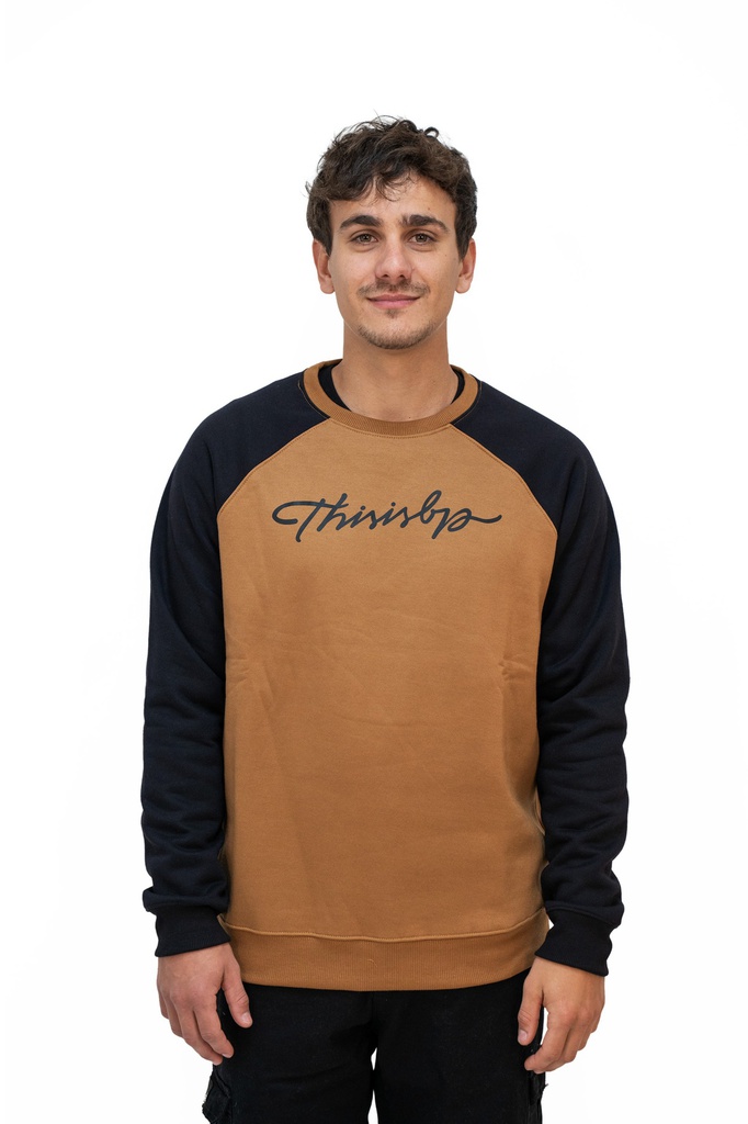 BUZO CUELLO REDONDO - CALIGRAFICO