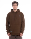 BUZO CANGURO CON CAPUCHA RELAXED FIT - TUNDRA CHOCO