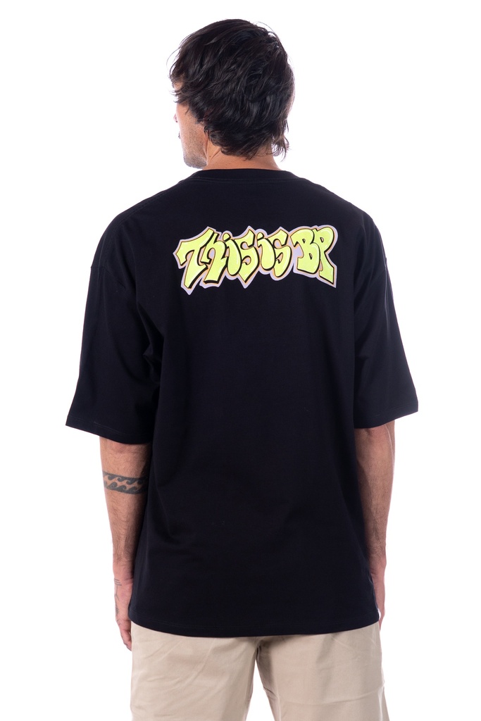 REMERA MANGA CORTA RELAXED FIT - BRONX
