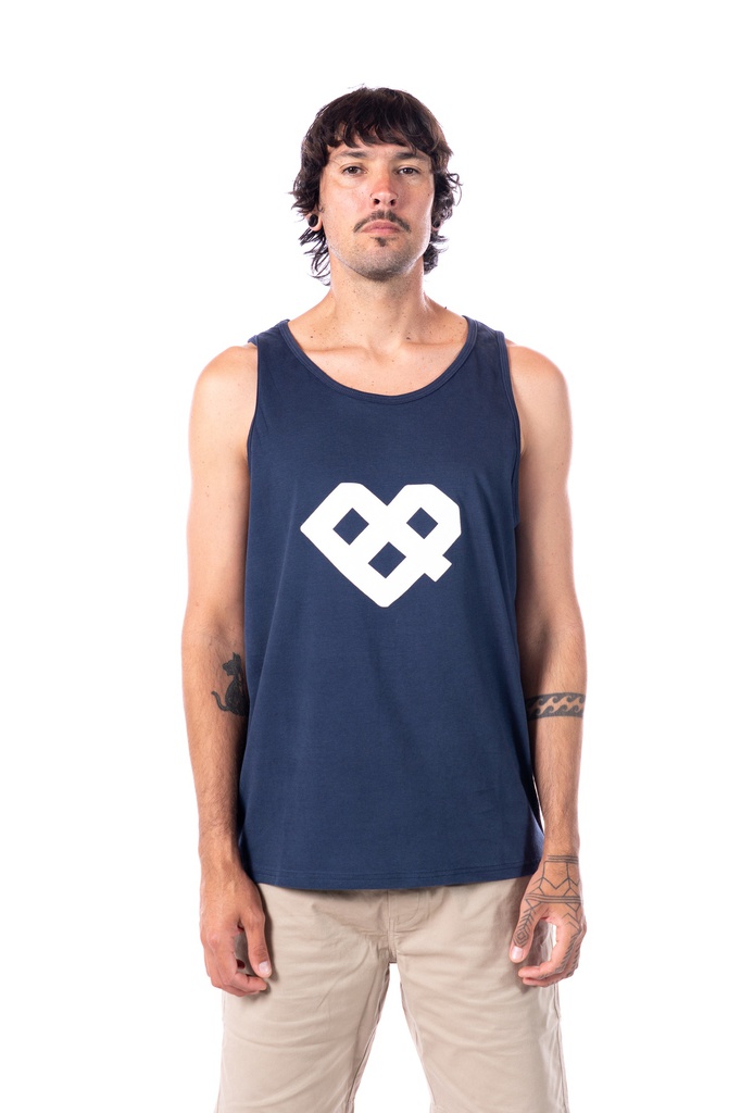 MUSCULOSA - LOGUITO AZUL