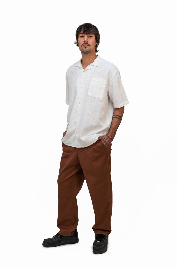 CAMISA MC - LOTUS OFF WHITE