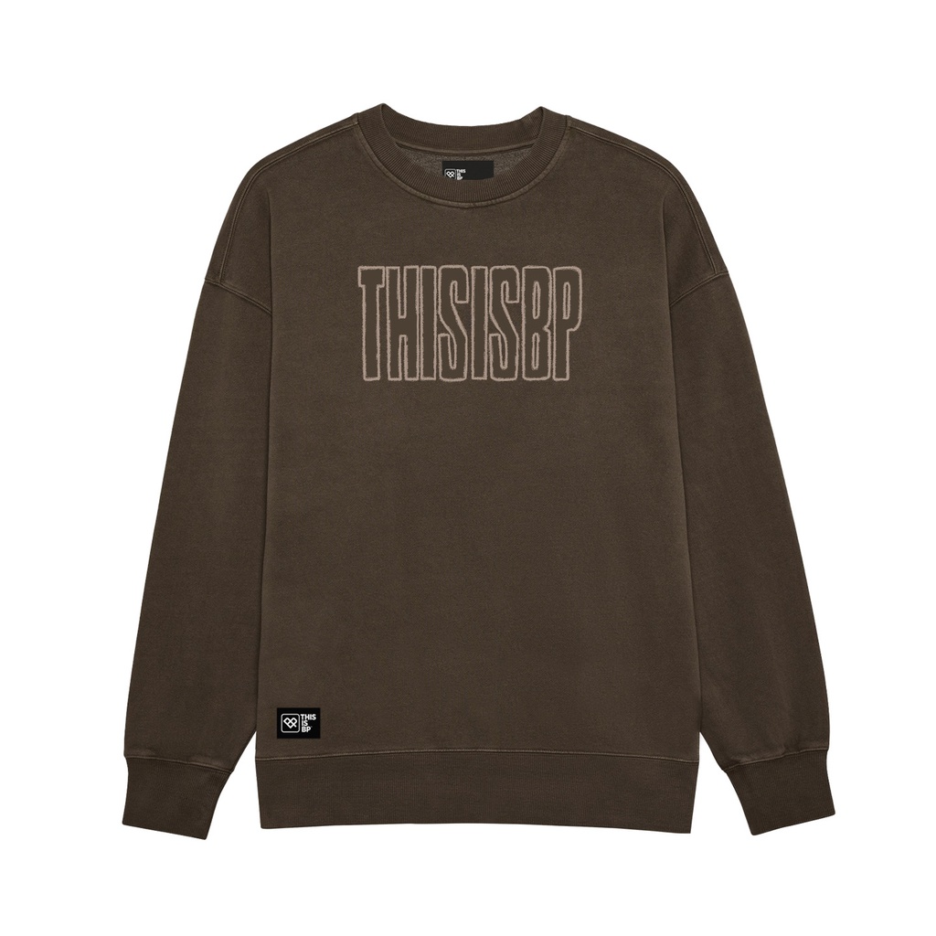 BUZO CUELLO REDONDO RELAXED FIT - THIS IS BP OD