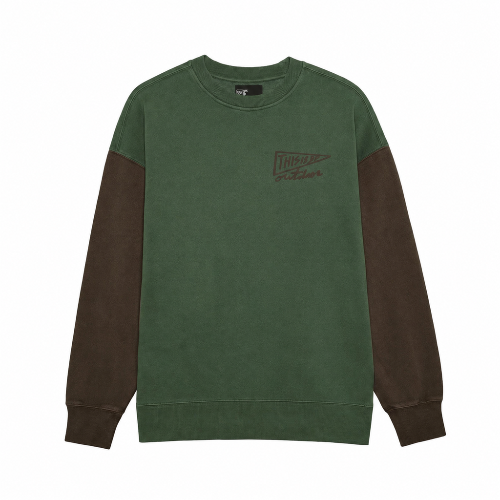 BUZO CUELLO REDONDO RELAXED FIT - OD COMBI