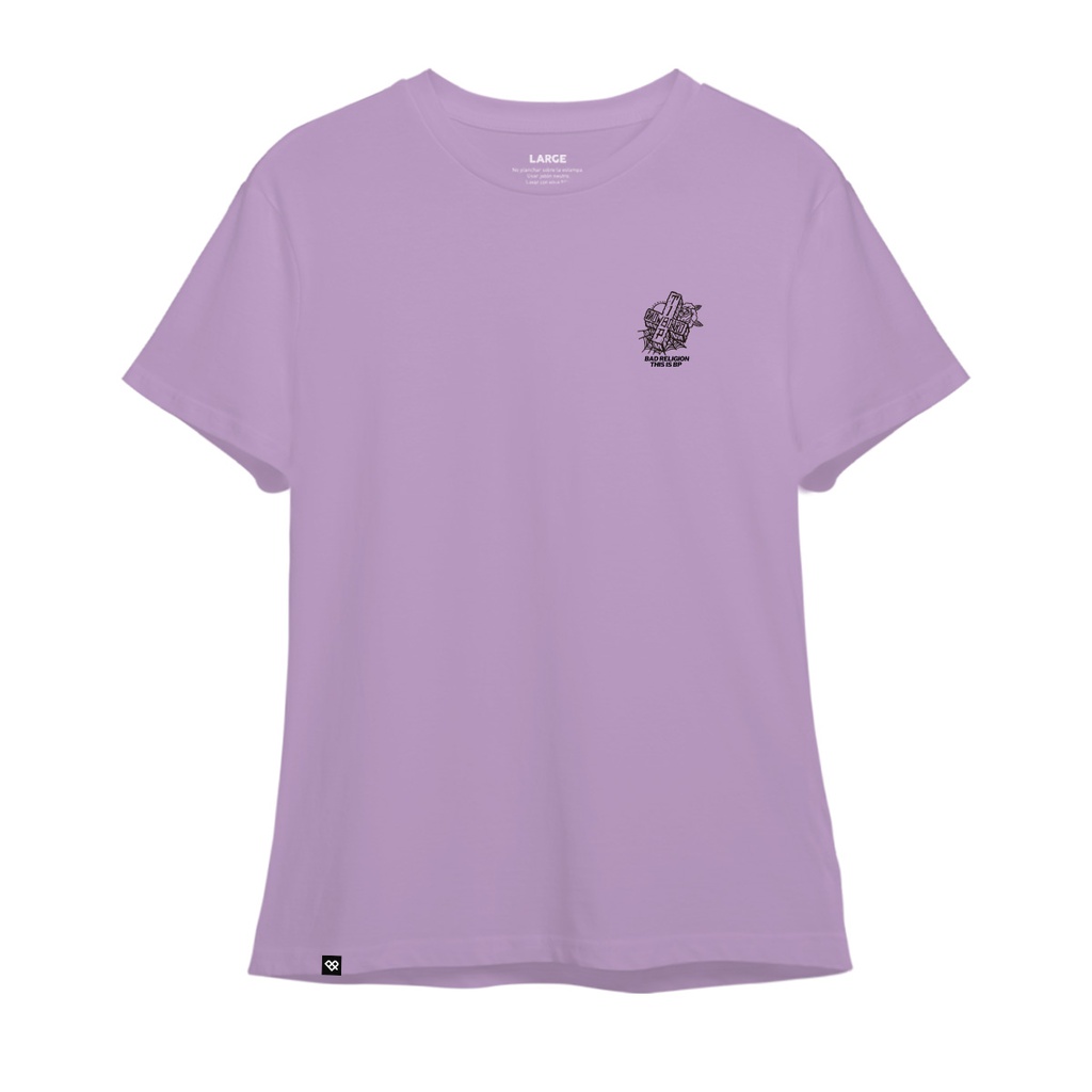REMERA MANGA CORTA MUJER - ICA 