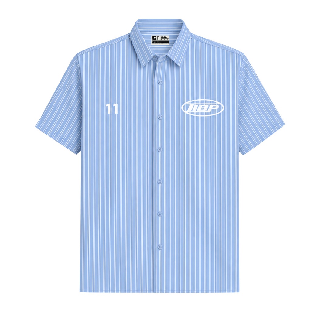 CAMISA MANGA CORTA LOOSE FIT - RAYAS