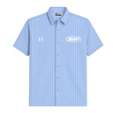 CAMISA MANGA CORTA LOOSE FIT - RAYAS