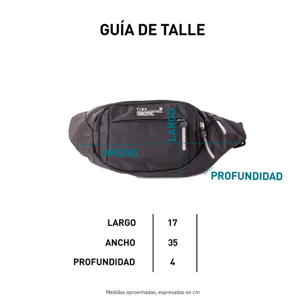 Tabla de talle riñonera Espinillo W23
