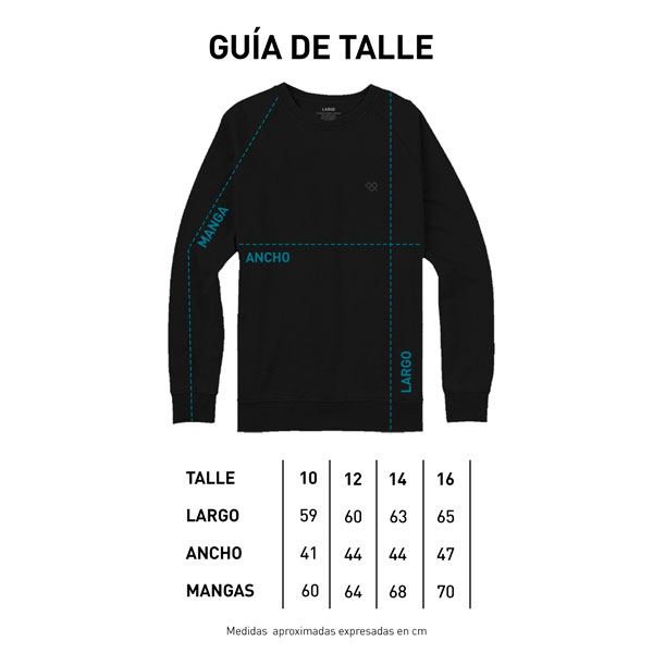 Tabla de talles  REDONDO JUNIOR - MINI SD W23