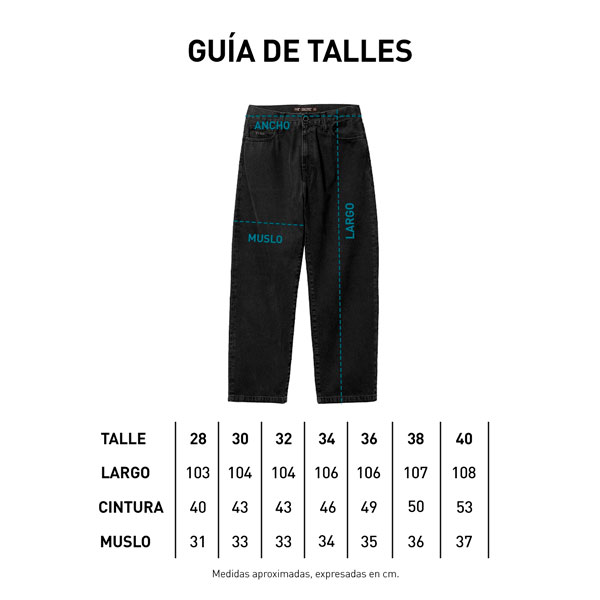 Guia de talle Stock Plaza
