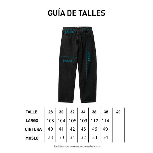 guia de talles huston