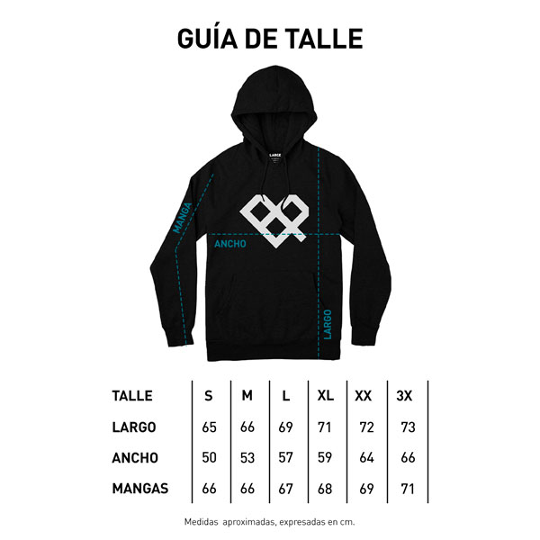 Tabla talle canguro Andes