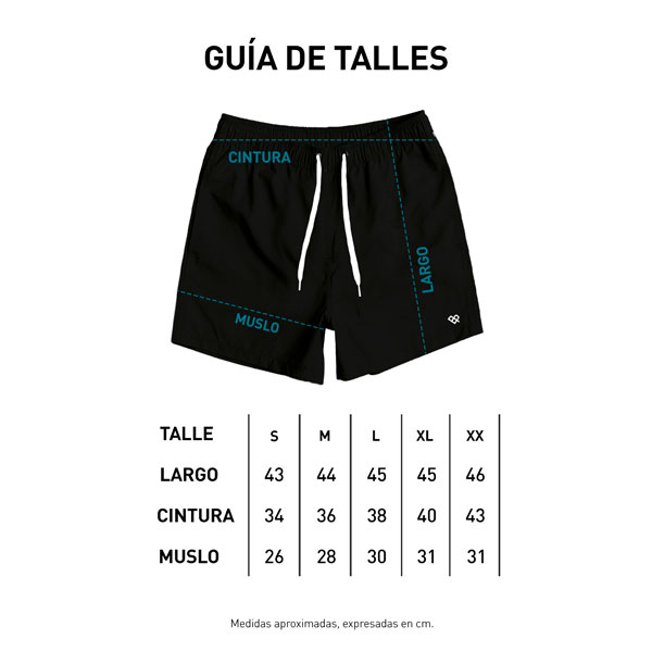 Tabla de talle malla Lisa S23