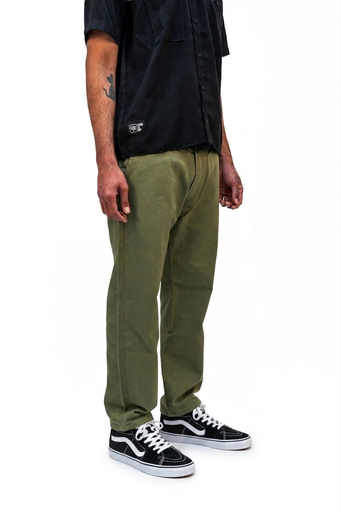 [083215096] PANTALON GABARDINA LOOSE - STOCK PLAZA