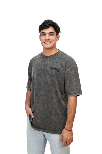 [031215H02] REMERA MANGA CORTA RELAXED FIT - RUA