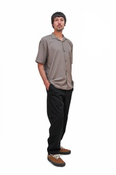 [083215100] PANTALON JOGGER  BAGGY FIT - WYNWOOD BLACK