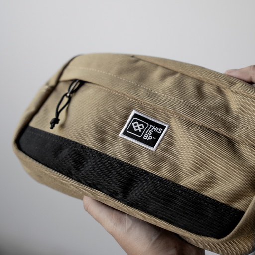 [104215056] RIÑONERA - FRONT PATCH BROWN