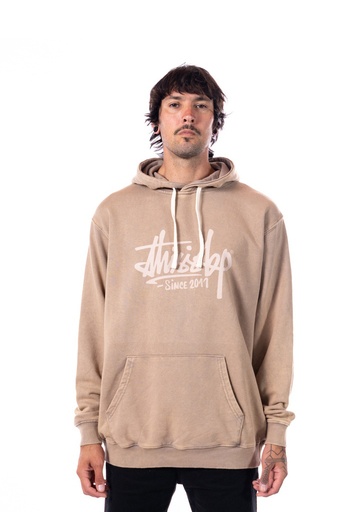 [157215001] BUZO CANGURO CON CAPUCHA RELAXED FIT RUSTICO - NIDO