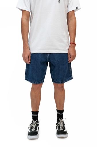 [086215188] BERMUDA CARPINTERO DENIM - BONDI AZUL