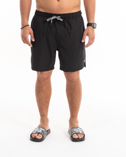 [064215125] MALLA CINTURA ELASTICA - CORTITO BLACK