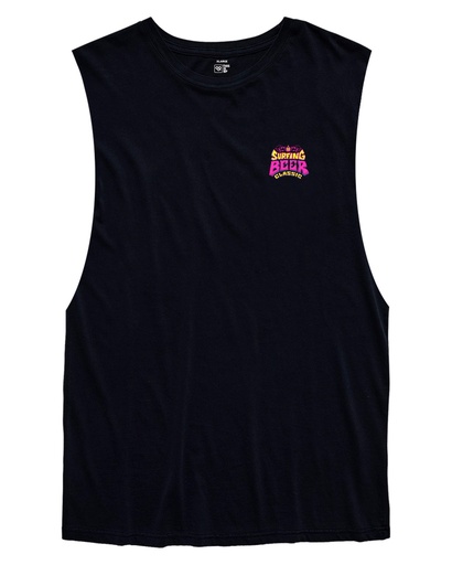 [032215040] REMERA SIN MANGA - SURF NEON