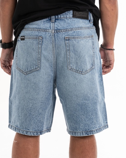 [0862152331] BERMUDA DENIM WIDE FIT  - LA BARRA 
